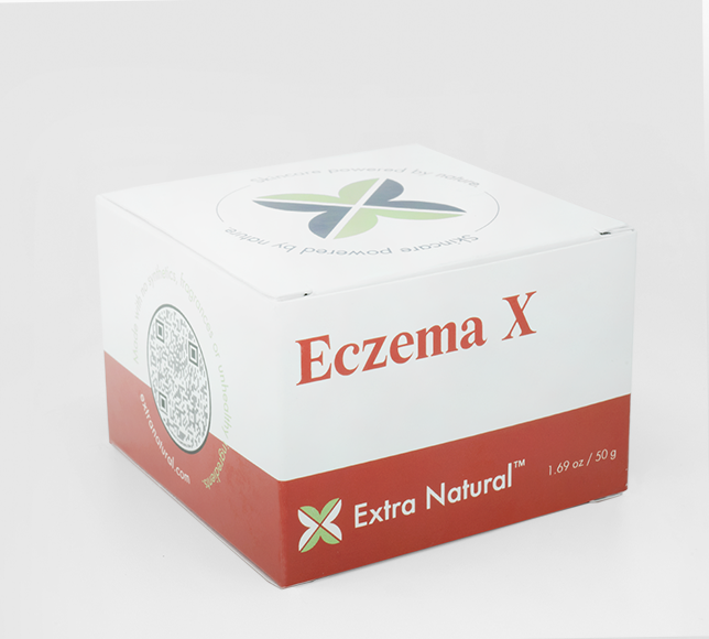Eczema X cream box extra natural